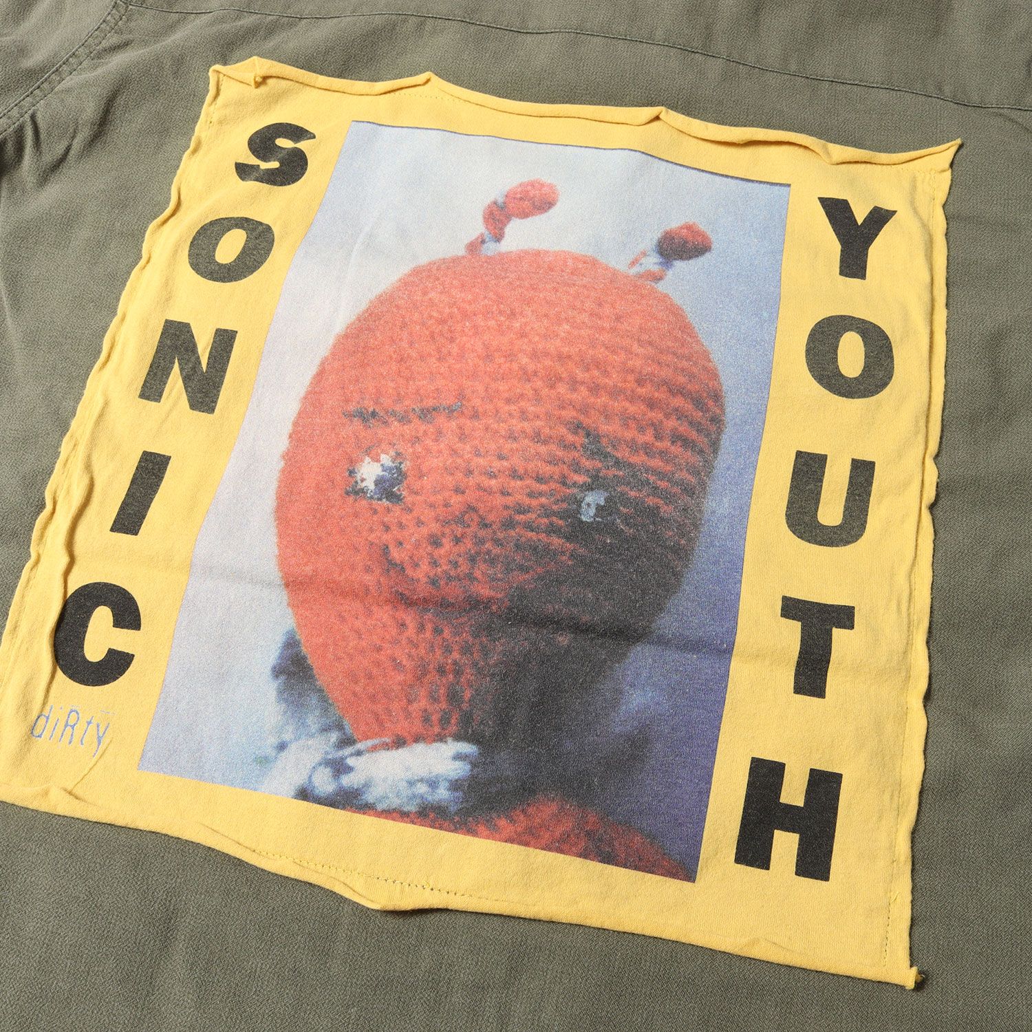 HYSTERIC GLAMOUR ヒステリックグラマー ジャケット サイズ:S 20SS SONIC YOUTH ソニックユース DIRTY 野口 強  アーミーリメイク フィールド ジャケット 02201AB15 アウター ブルゾン コート カーキ 日本製