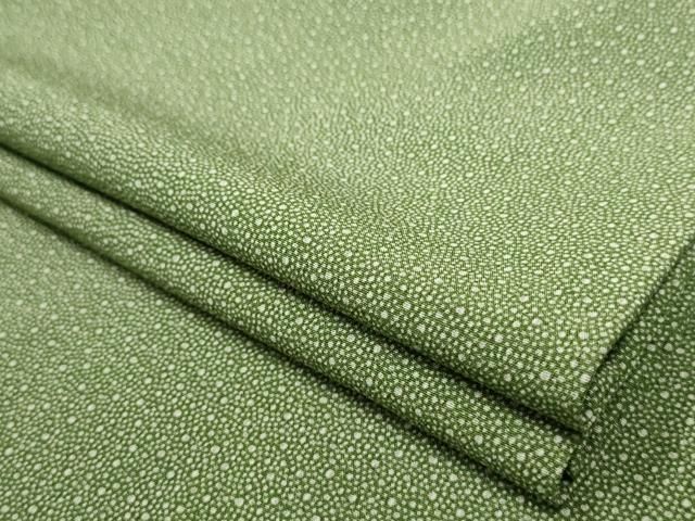 平和屋着物▽小紋 単衣 花丸文 やまと誂製 洗える着物 AAAU8574fy