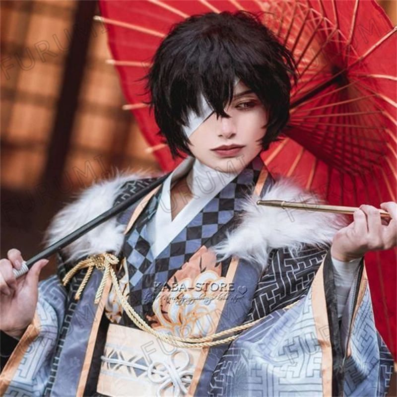 文豪ストレイドッグス 太宰治 コスプレ衣装 ウィッグ 文豪ストレイ