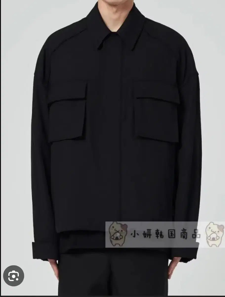 Juun.J ジュンジェイ 23FW 129 ウール ゲーバーディーン ジャンパー 50 サイズ