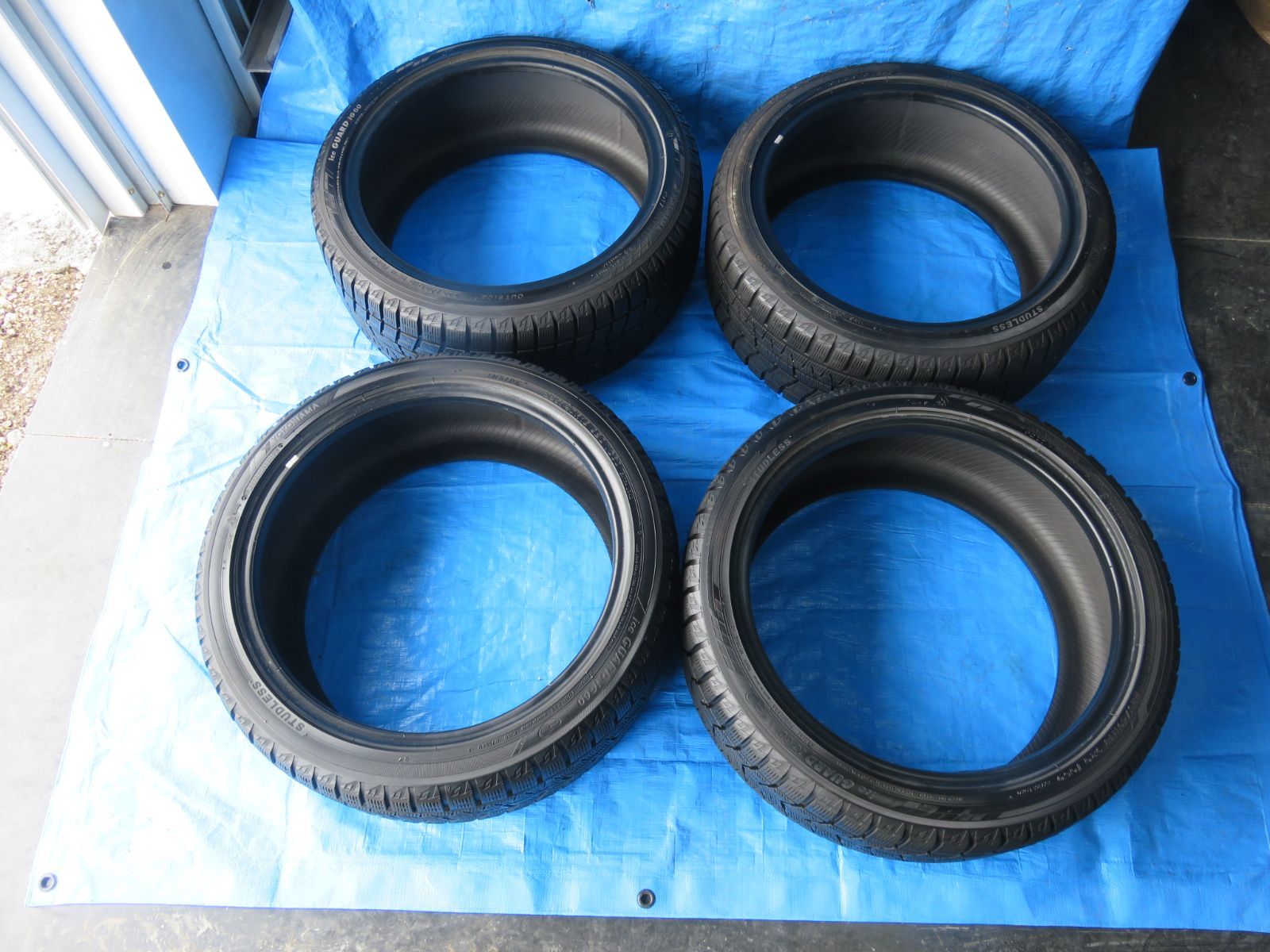 SFC2608 18インチ タイヤ スタッドレスタイヤ 225 40R18 92Q YOKOHAMA iceGUARD iG60 2019年製 4本セット 冬タイヤ