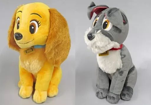 中古】ぬいぐるみ 全2種セット Mぬいぐるみ“レディ＆トランプ