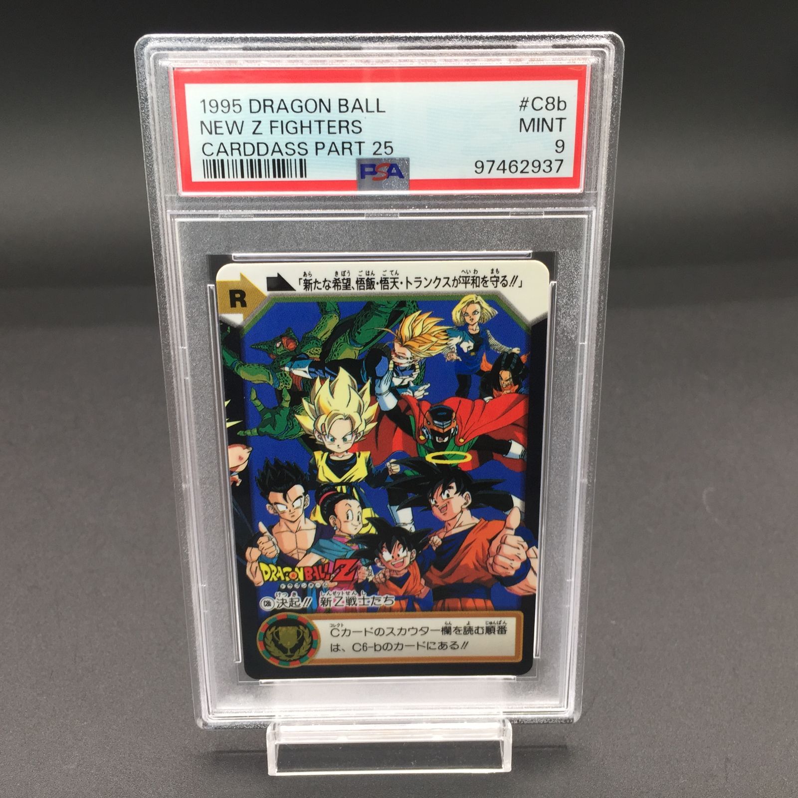 パターンC   9枚　ドラゴンボール No.89 未はがし 1992年 ドラゴンボールZ カードダス スーパー