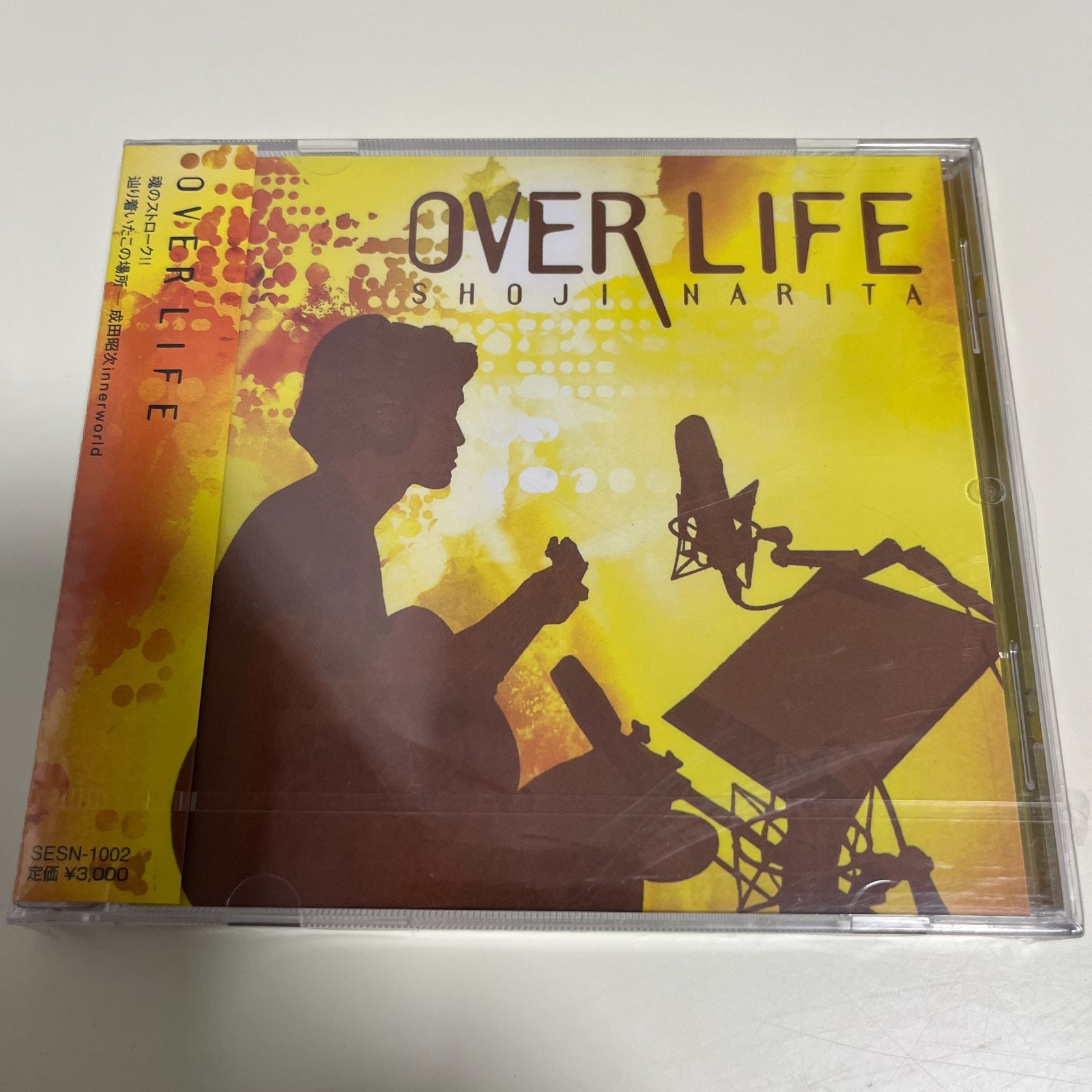新品未開封 正規品 成田昭次 アルバム 『OVER LIFE』 男闘呼組 新品未開封 成田昭次 アルバム 『OVER LIFE』 男闘呼組