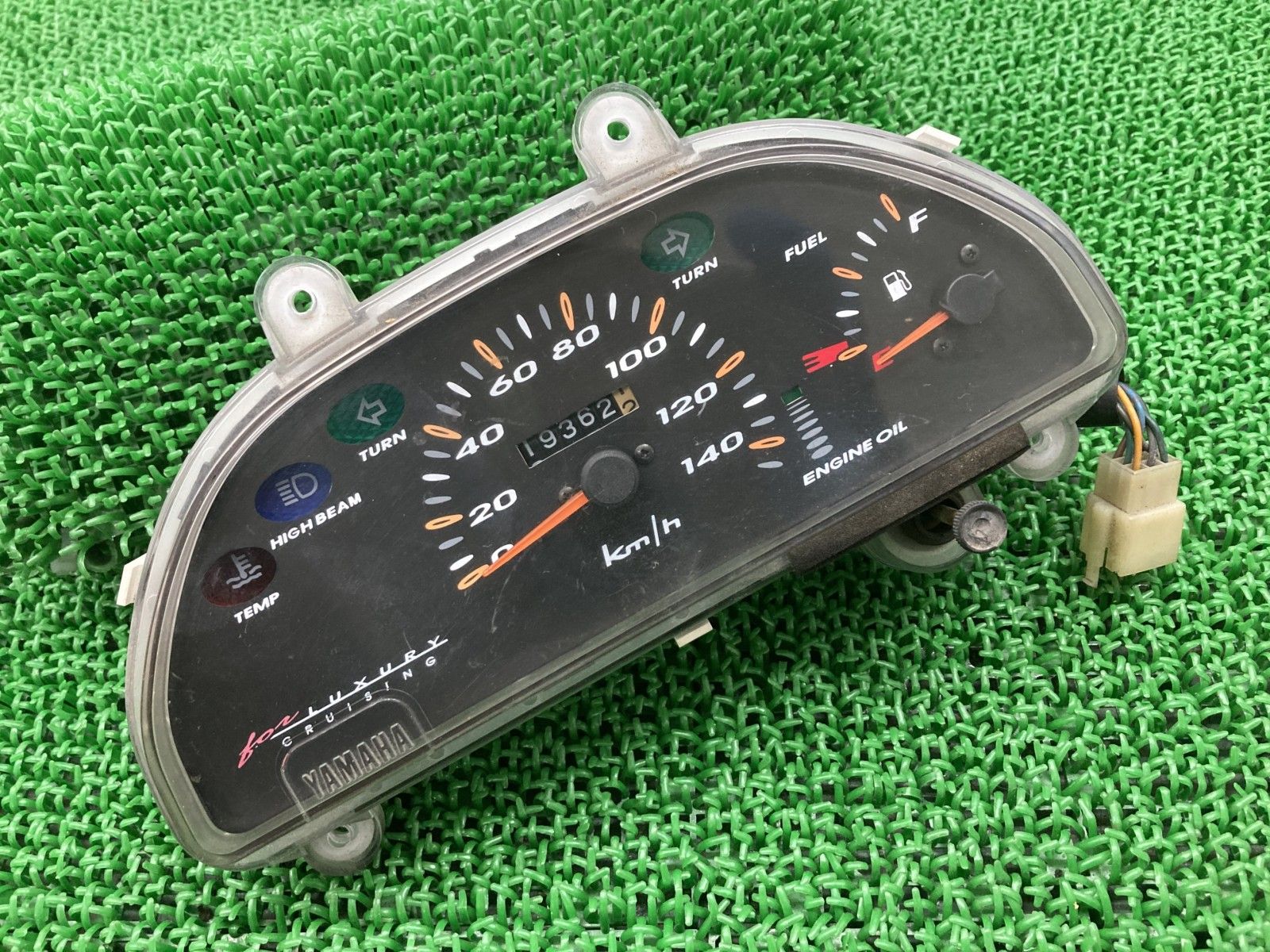 マジェスティ125 メーター ヤマハ 純正 バイク 部品 5CA スピードメーター 割れ欠け無し 品薄 希少品 車検 Genuine 【中古】 95 マジェスティ125 メーター ヤマハ 純正 バイク 部品 5CA スピード