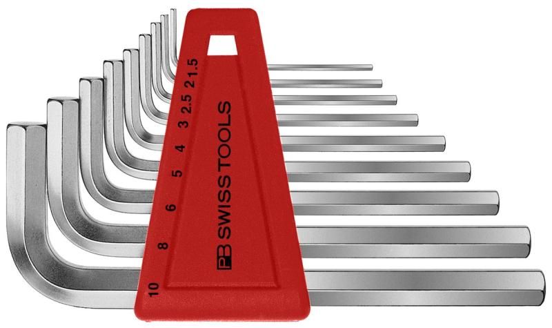 PBピービー ボール付六角レンチセット ロングパックナシ 212ZLH-12 PBピービー ホルダー付六角棒レンチセットパックナシ210H-10 日本正規品 PB