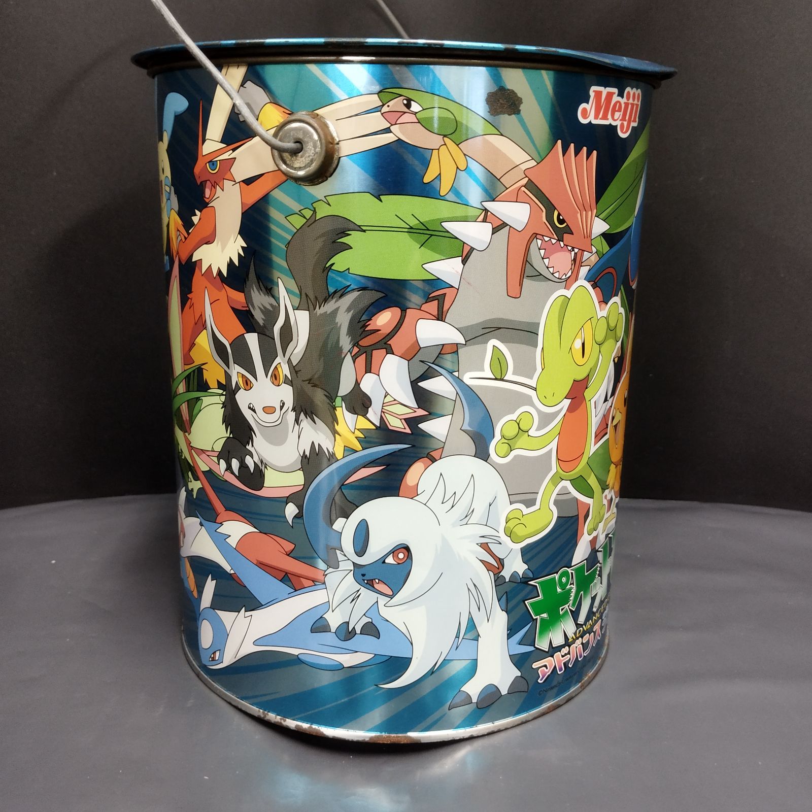 D21474】ポケモン缶 アドバンスジェネレーション 明治製菓 - メルカリ