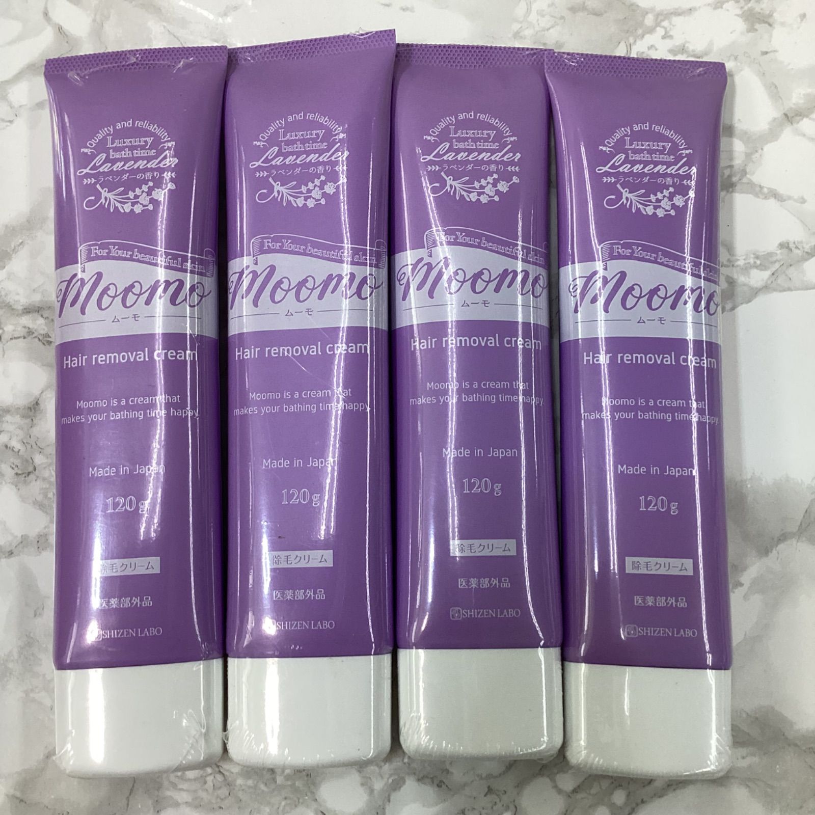 ムーモ moomo 除毛クリーム 4本セット