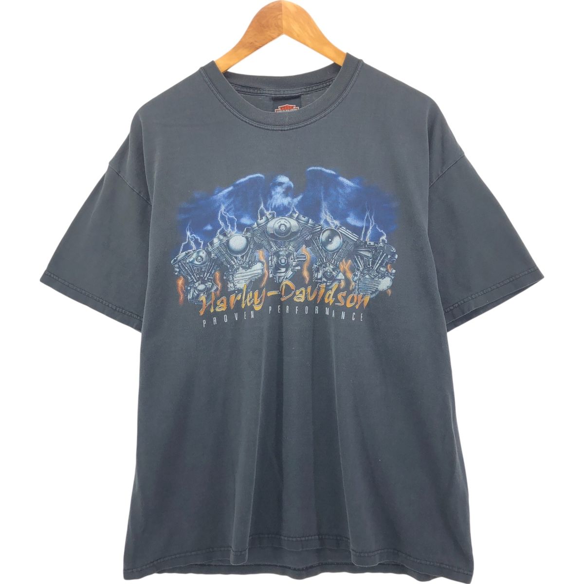 古着 ハーレーダビッドソン Harley-Davidson Hanes ヘインズ モーターサイクル バイクTシャツ メンズXL相当|eaa560786