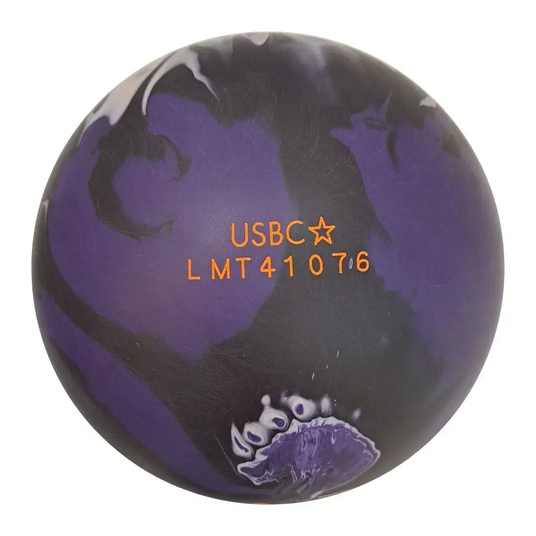 【新品】DV8 ボウリングボール 紫色 USBC認証 中古ボウリングボール- DV8 インティミダタ-フックボール- 14