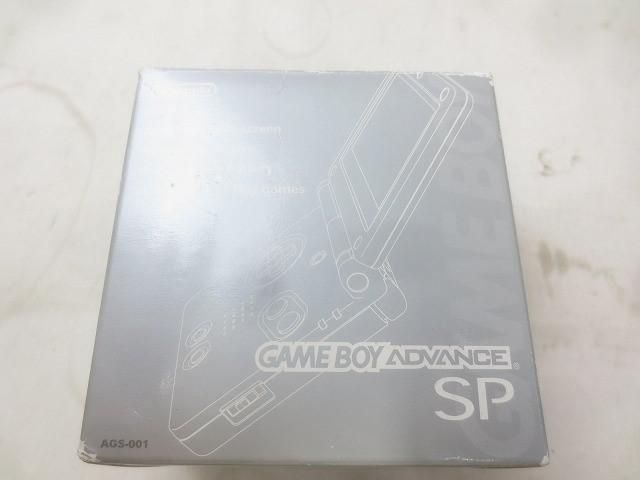 ゲーム ゲームボーイアドバンス ソフト SP AGS-001 プラチナシルバー 動作品 き