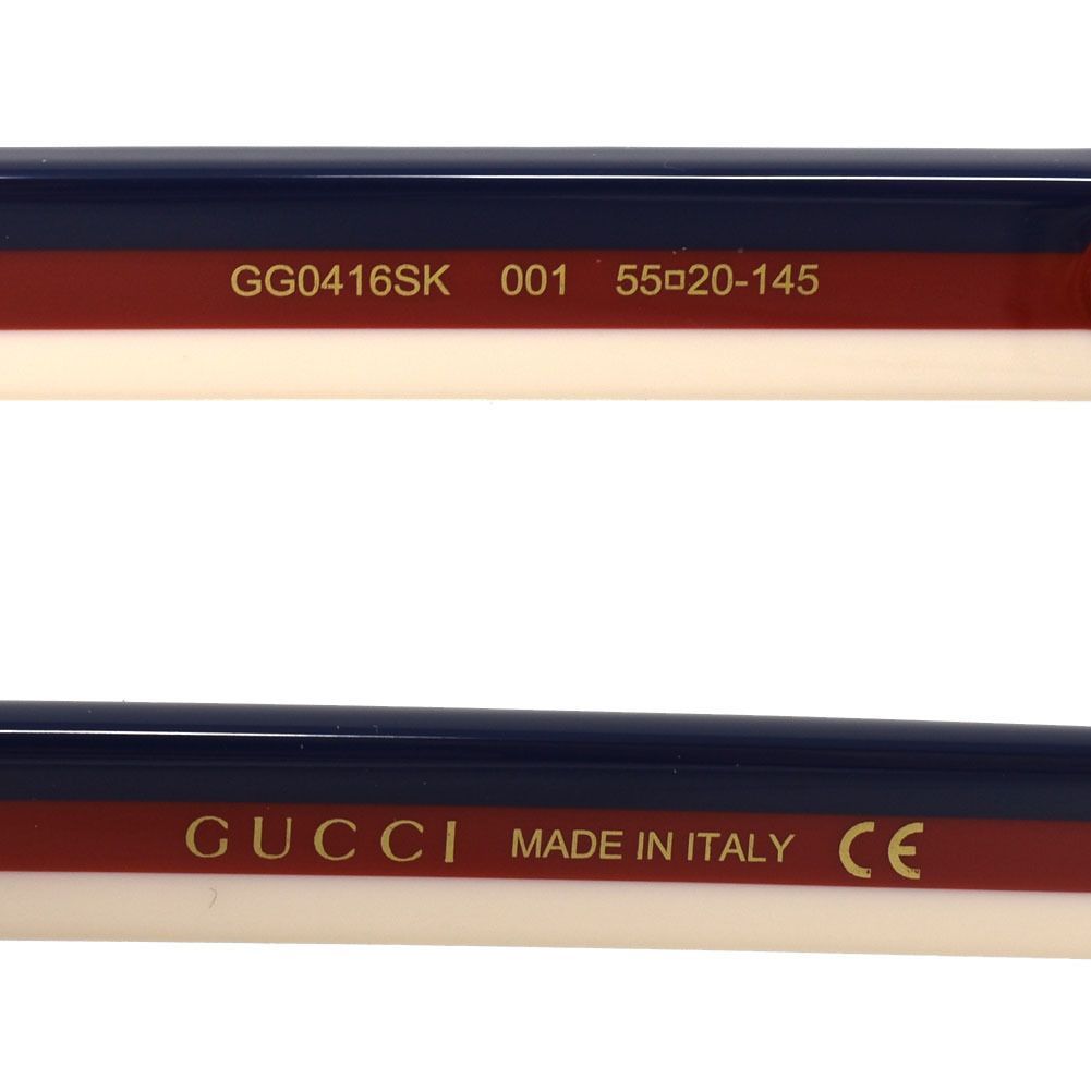 GUCCI グッチ GG0416SK-001 サングラス アジアンフィット GUCCI グッチ サングラス アイウェア ユニセックス GG0416SK-001