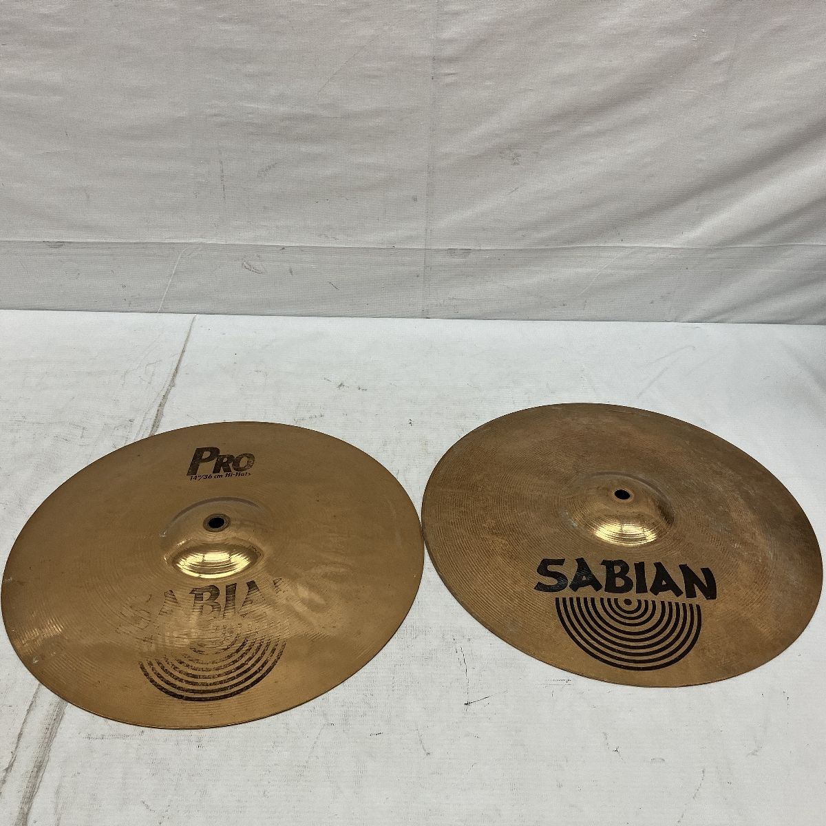 SABIAN PRO 14”|36cm Hi-Hats Top | Bottom ハイハット シンバル 楽器 C10191409