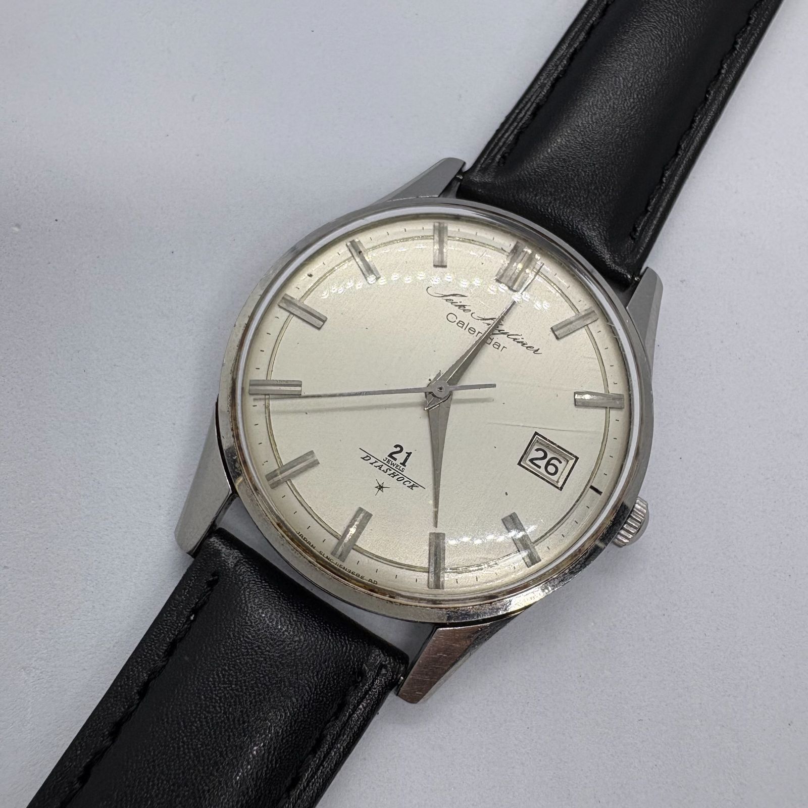 SEIKO Skyliner 紳士物手巻き腕時計 シルバー 稼働品 楽天市場】デッドストック級 稼働 良品 手巻 セイコー