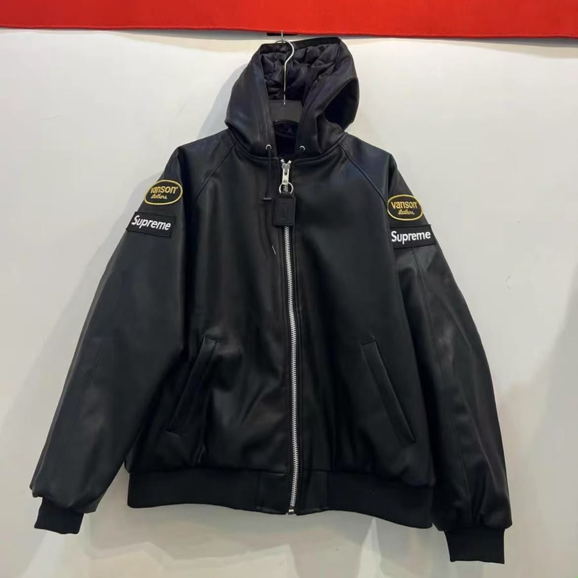 Supreme x Vanson Leathers Hooded Work Supreme x Vanson Leathers