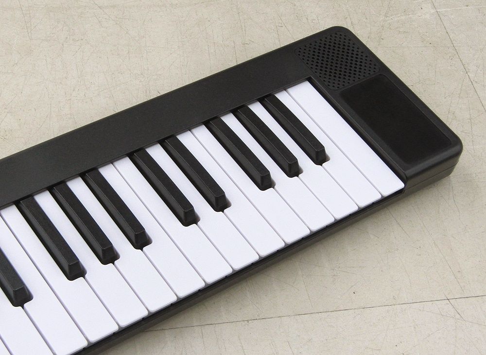 RiZKiZ USB充電式 二つ折り電子キーボード 88鍵 コードレス 折りたたみ