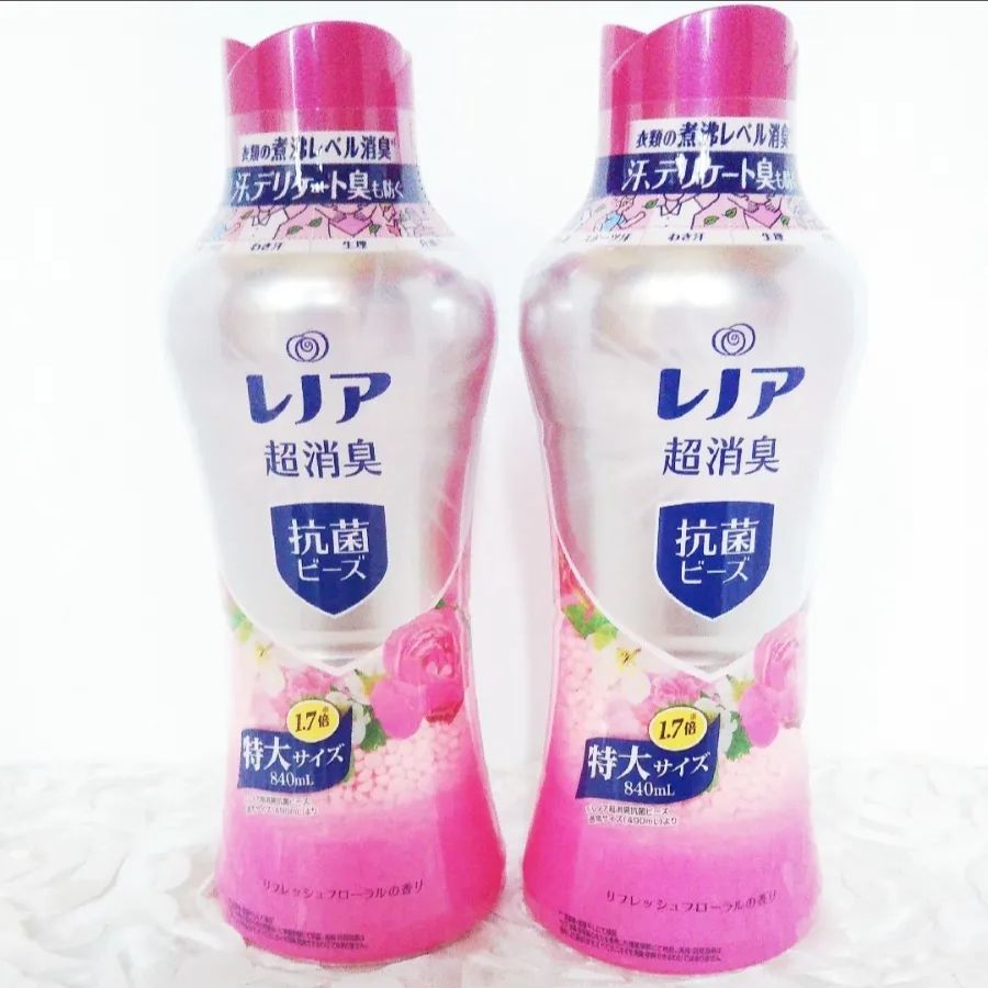 完売　廃盤　レノア　超消臭　抗菌　ビーズ　消臭剤　防カビ　リフレッシュフローラル レノア / レノア本格消臭抗菌ビーズ リフレッシュフローラルの