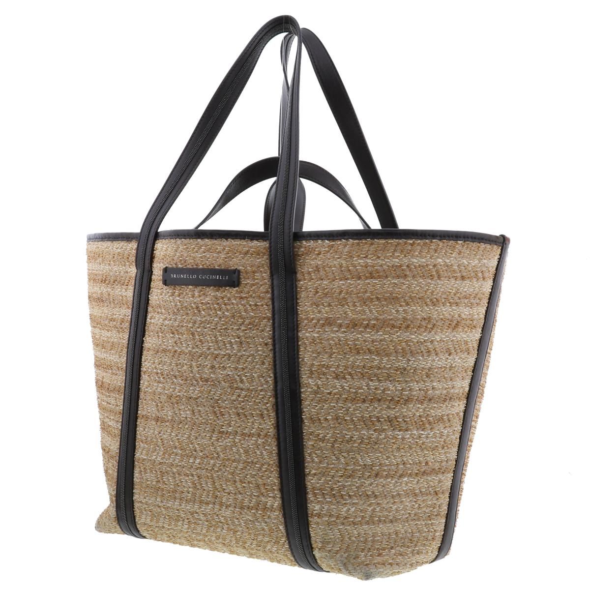 Brunello Cucinelli ブルネロクチネリカゴバッグラフィア