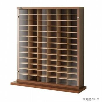 ミニカーディスプレイケース ブラウン MCD-78B