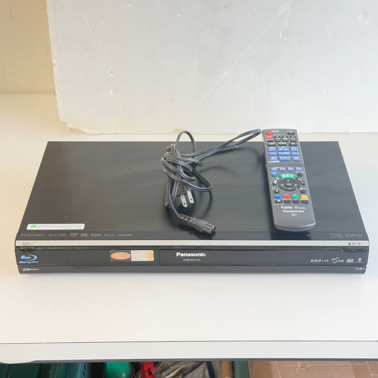 Panasonic - 【動作確認済】Panasonic ブルーレイ DIGA DMR-BW750 Amazon | パナソニック 320GB 2チューナー ブルーレイレコーダー