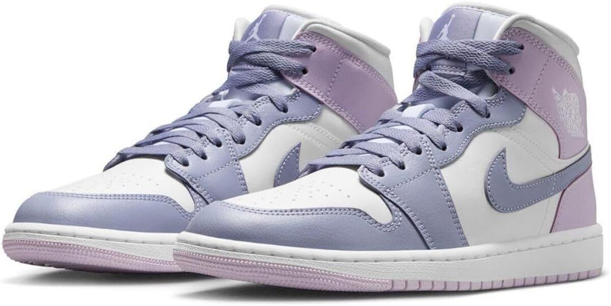 ナイキ エア ジョーダン 1 ミッド W AIR JORDAN 1 MID パープル|ホワイト BQ6472-510 26.5cm 26.5 cm