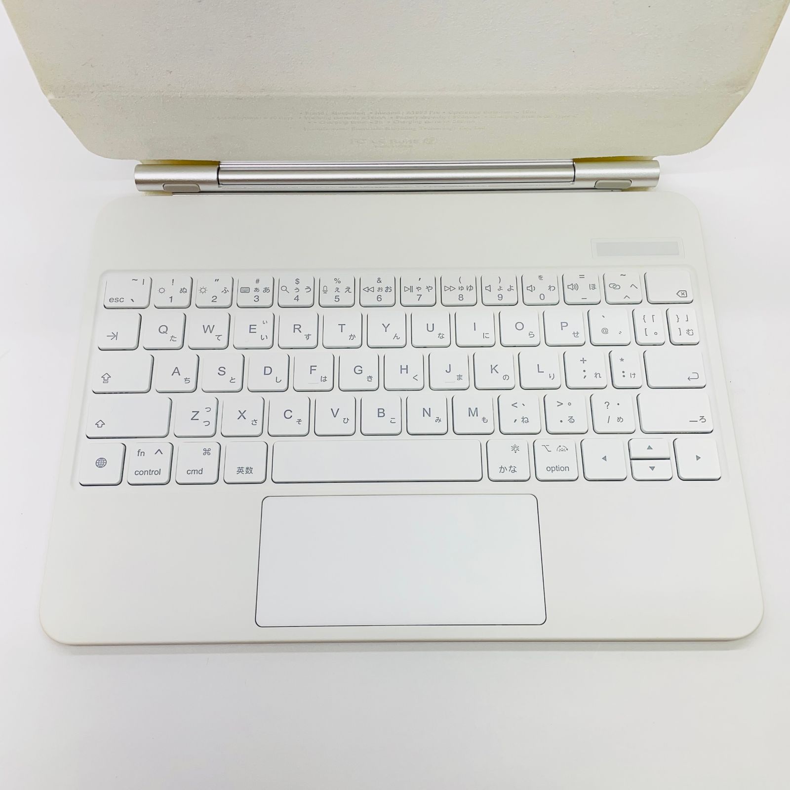 マジックキーボード GOOJODOQ 2024 iPad用キーボード ホワイト