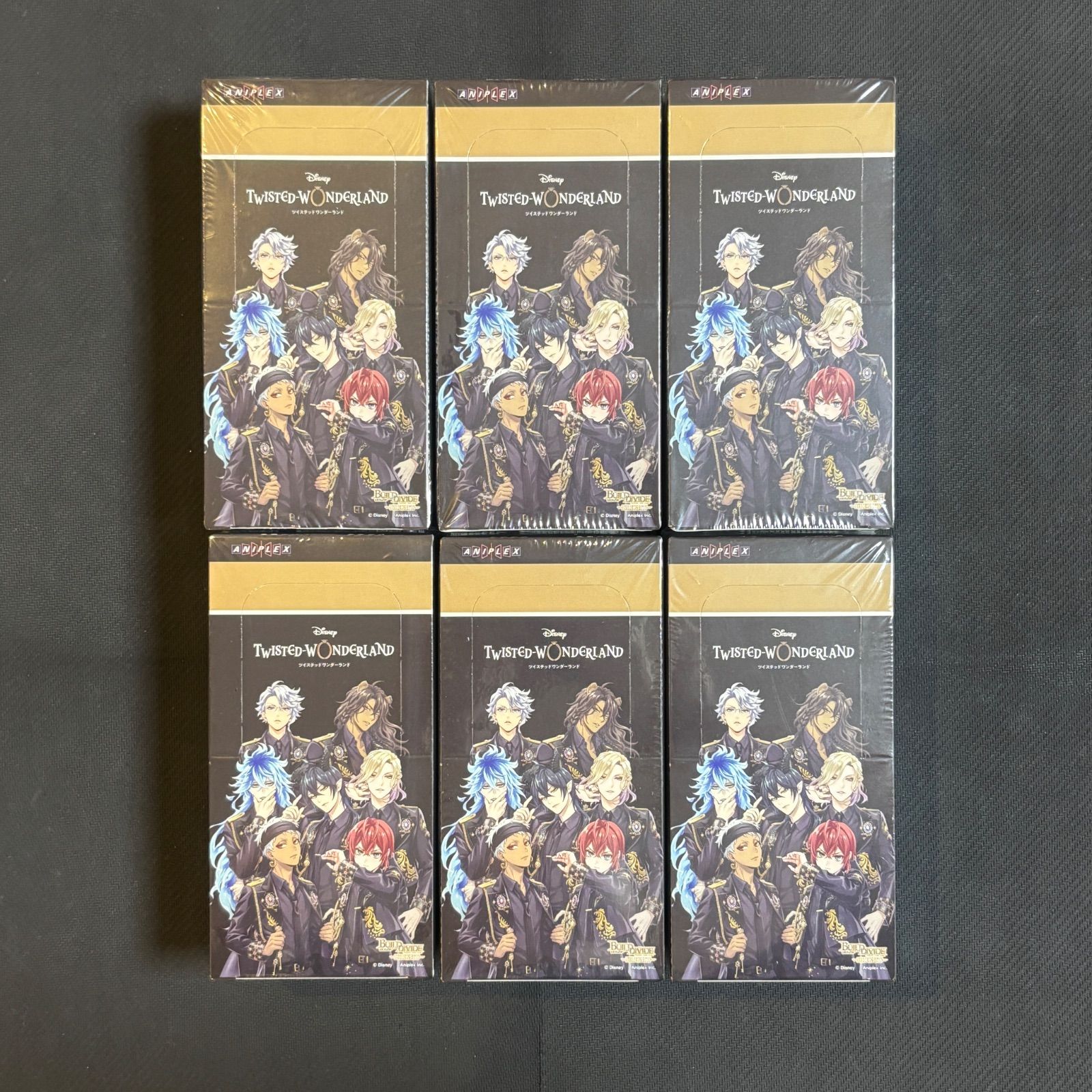 ビルディバイド ブースターパック ディズニー ツイステッドワンダーランド 未開封 6box
