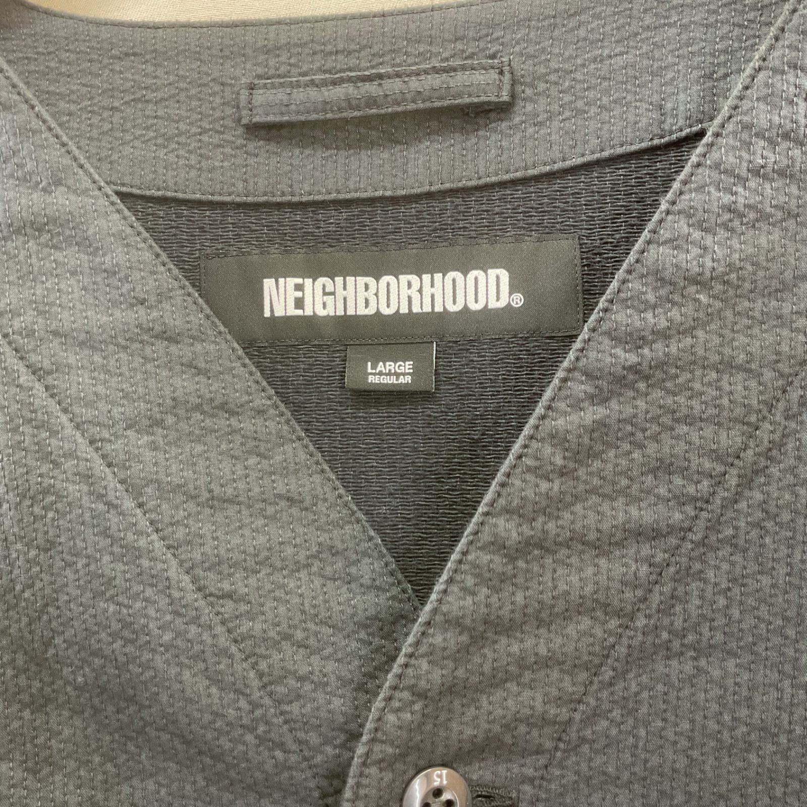 NEIGHBORHOOD ネイバーフッド 242SPNH-SHM05 NO COLLAR SHIRT LS ノー