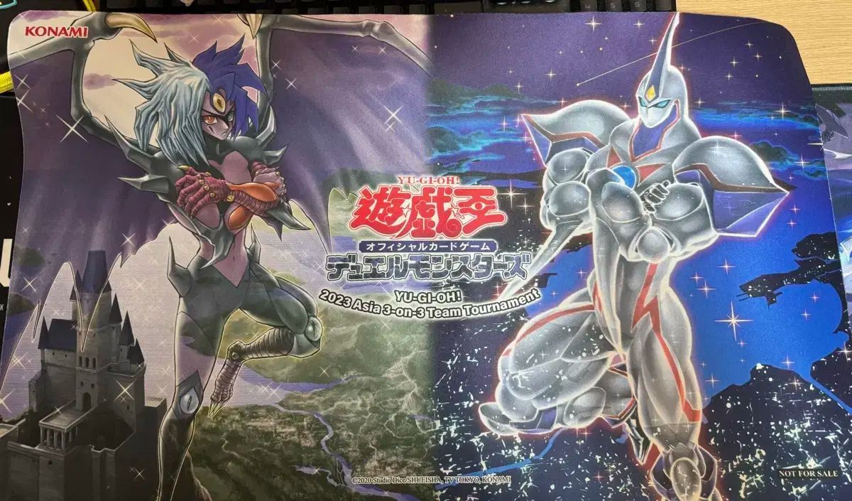 遊☆戯☆王 ユーベル＆ネオス プレイマット 公式 遊 戯 王