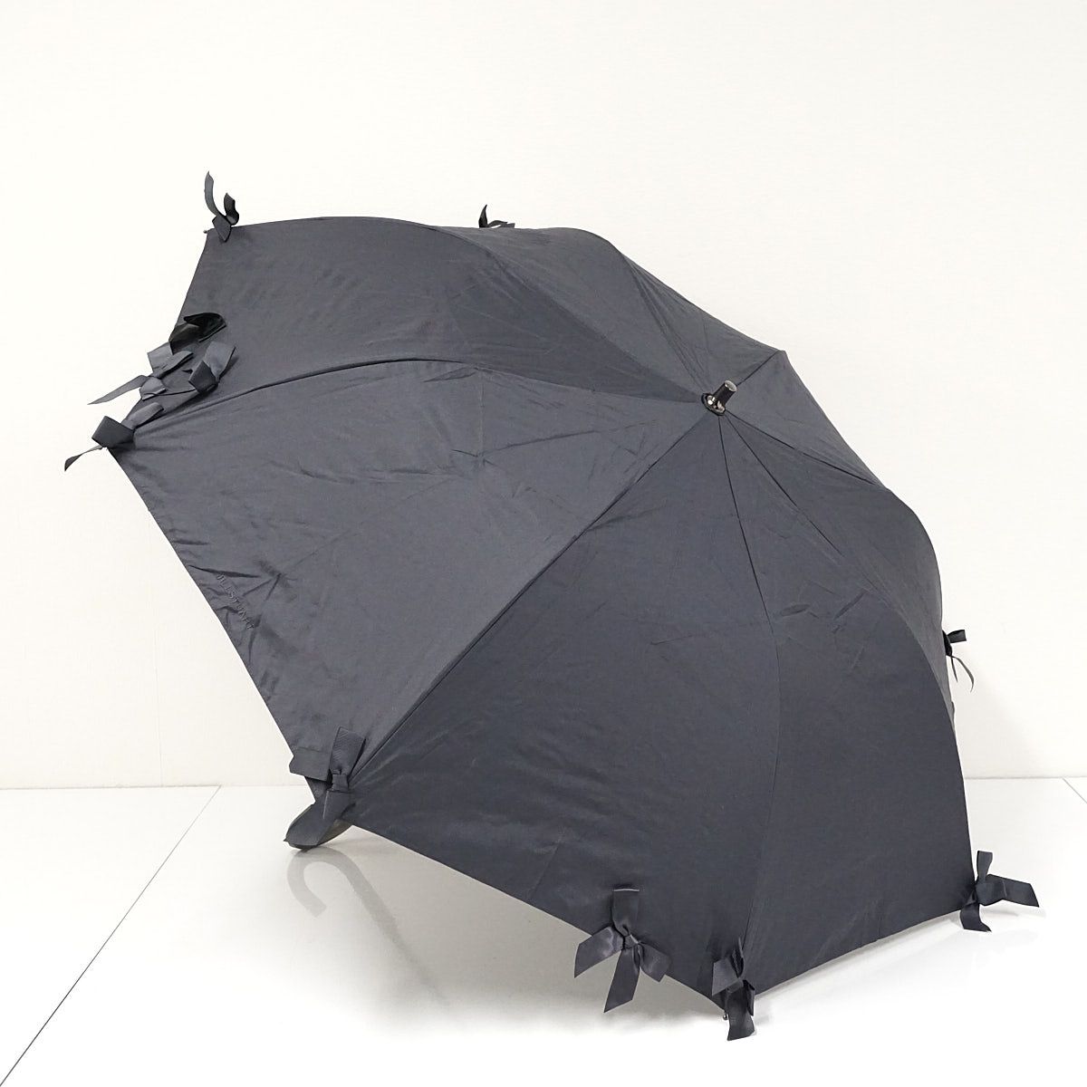 日傘 折りたたみ 晴雨兼用 JILLSTUART リボン 新品