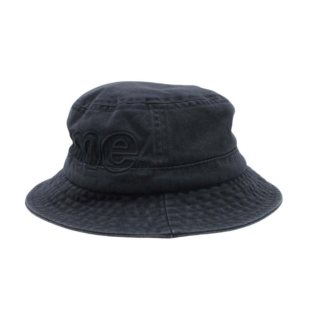 帽子 Supreme Outline Crusher Black 美品 23ss Supreme シュプリーム Outline Crusher ロゴ 刺繍