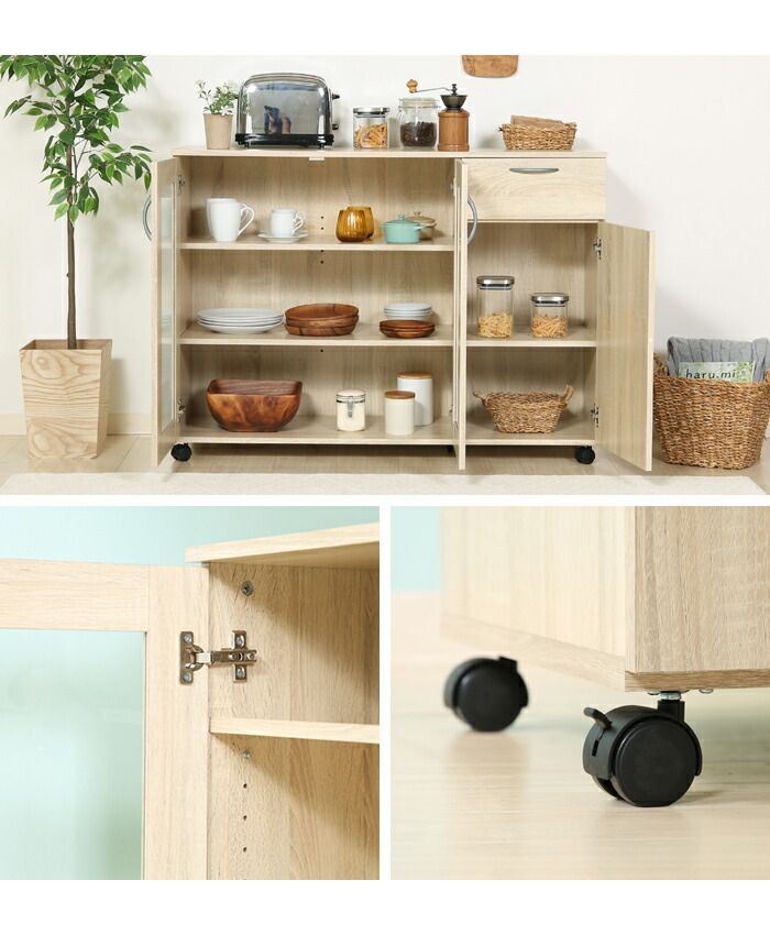 キッチンラック ロータイプ