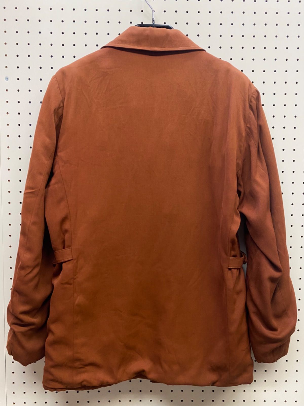 人気 ブランド 服をチェック - 最新トレンドファッション M ロング ジャケット ギャバジン 1950s ギャバジャン 50s 茶色 ジャケット・アウター