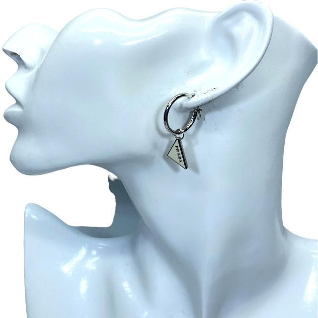 ★PRADA / プラダ★ ピアス 1JO732 PRADA プラダ 1JO731 2DSP フープ ピアス アクセサリー 小物
