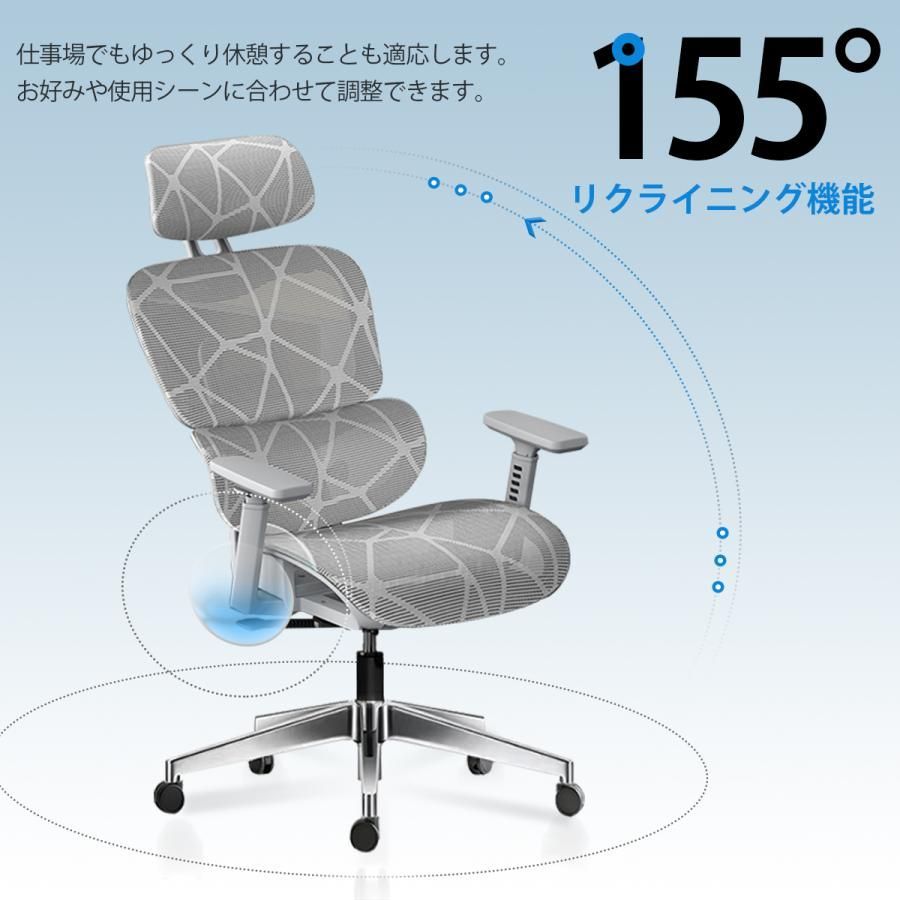 3Dアームレスト リクライニング