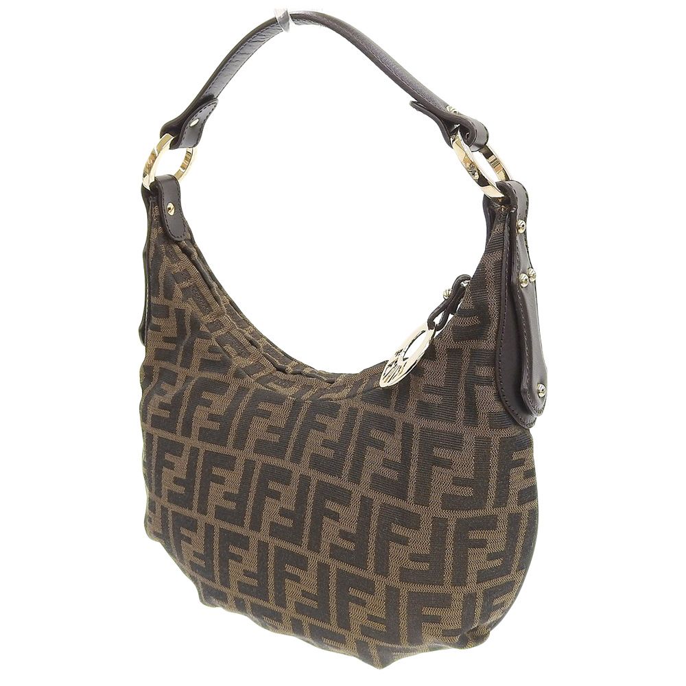 Fendi FFロゴ ショルダーバッグ ブラウン FENDI フェンディ ショルダーバッグ ハンドバッグ ブラウンFF