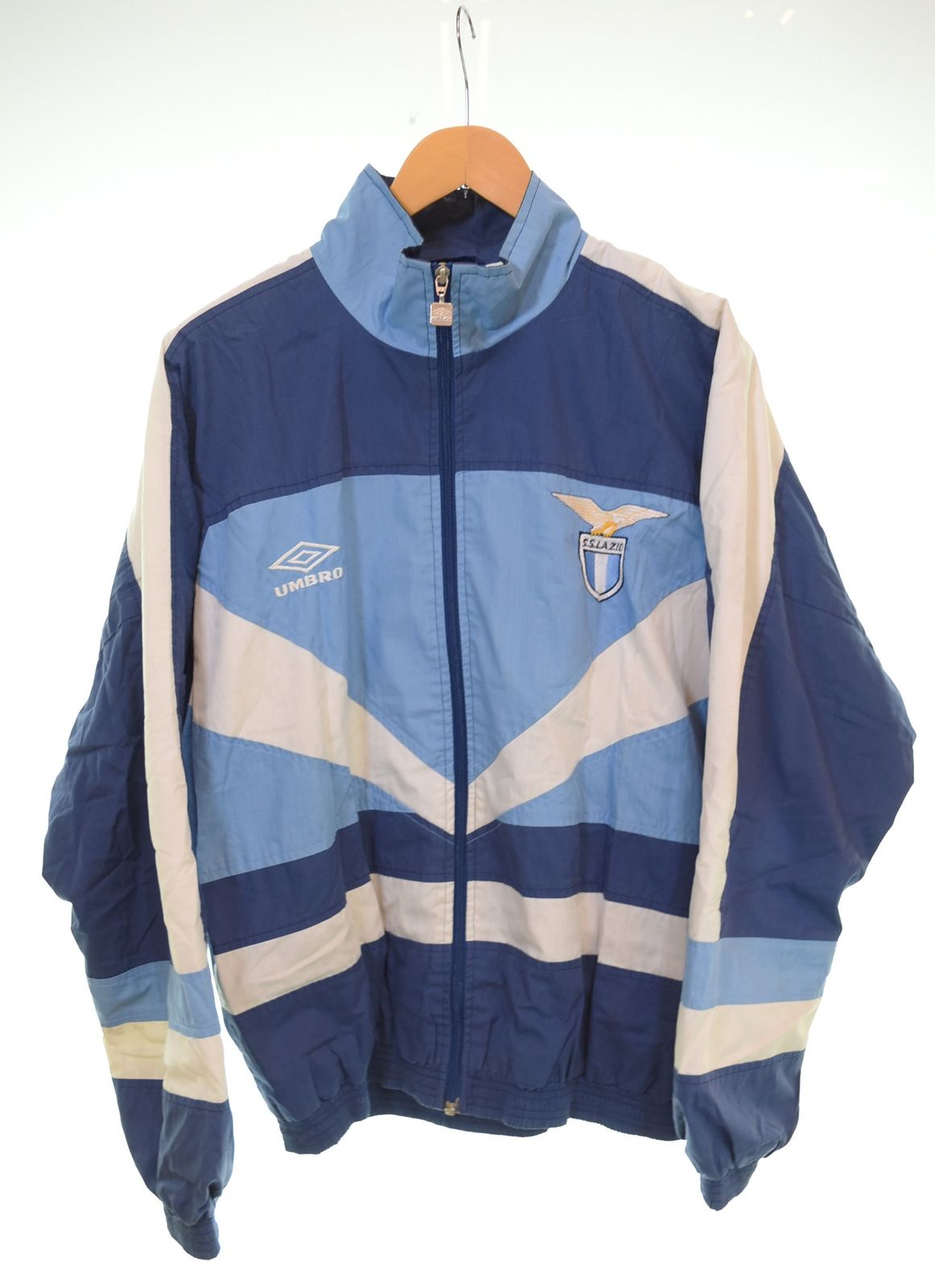 【美品】umbro ラツィオ 90s アンブロ UMBRO 90s S.S.LAZIOラツィオ ナイロンジャケット