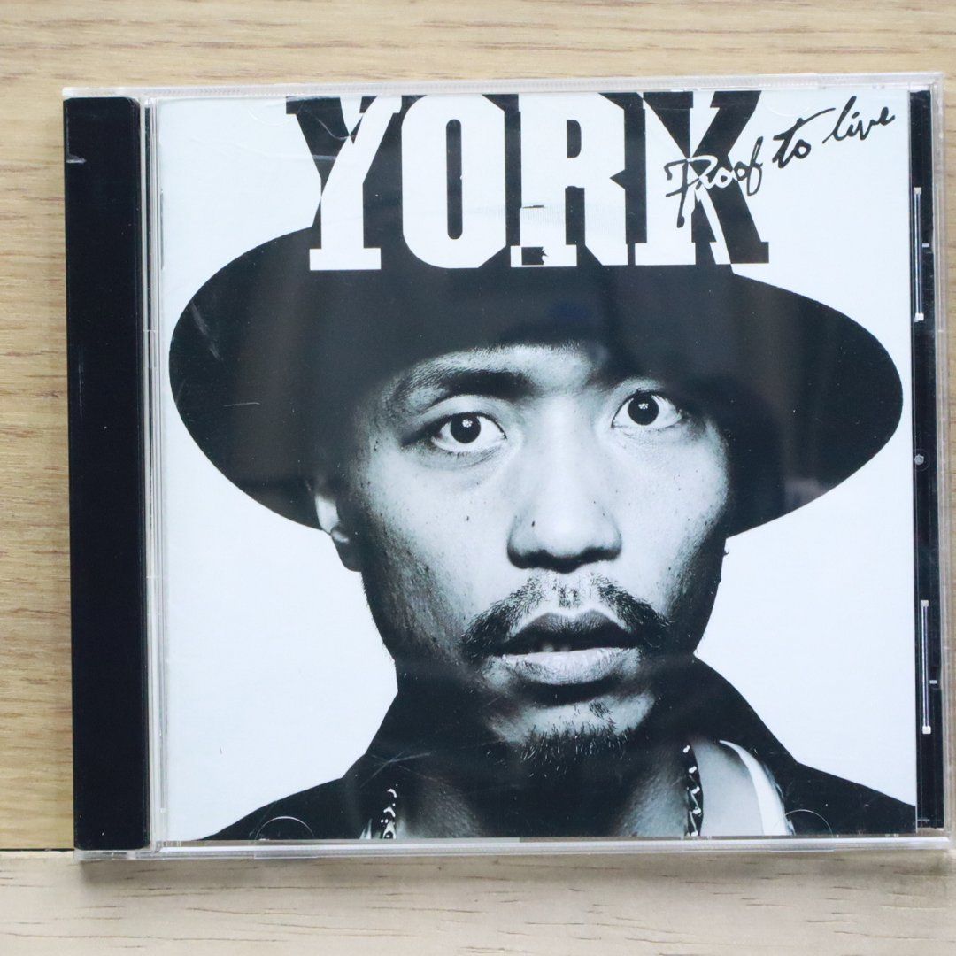 国内盤CD☆/YORK□ Proof to live 【NAUG004/4544719005360