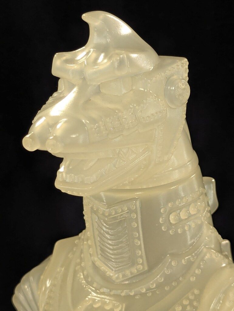 マルサン 世紀の大怪獣 メカゴジラ 450 クリアホワイト成型/未