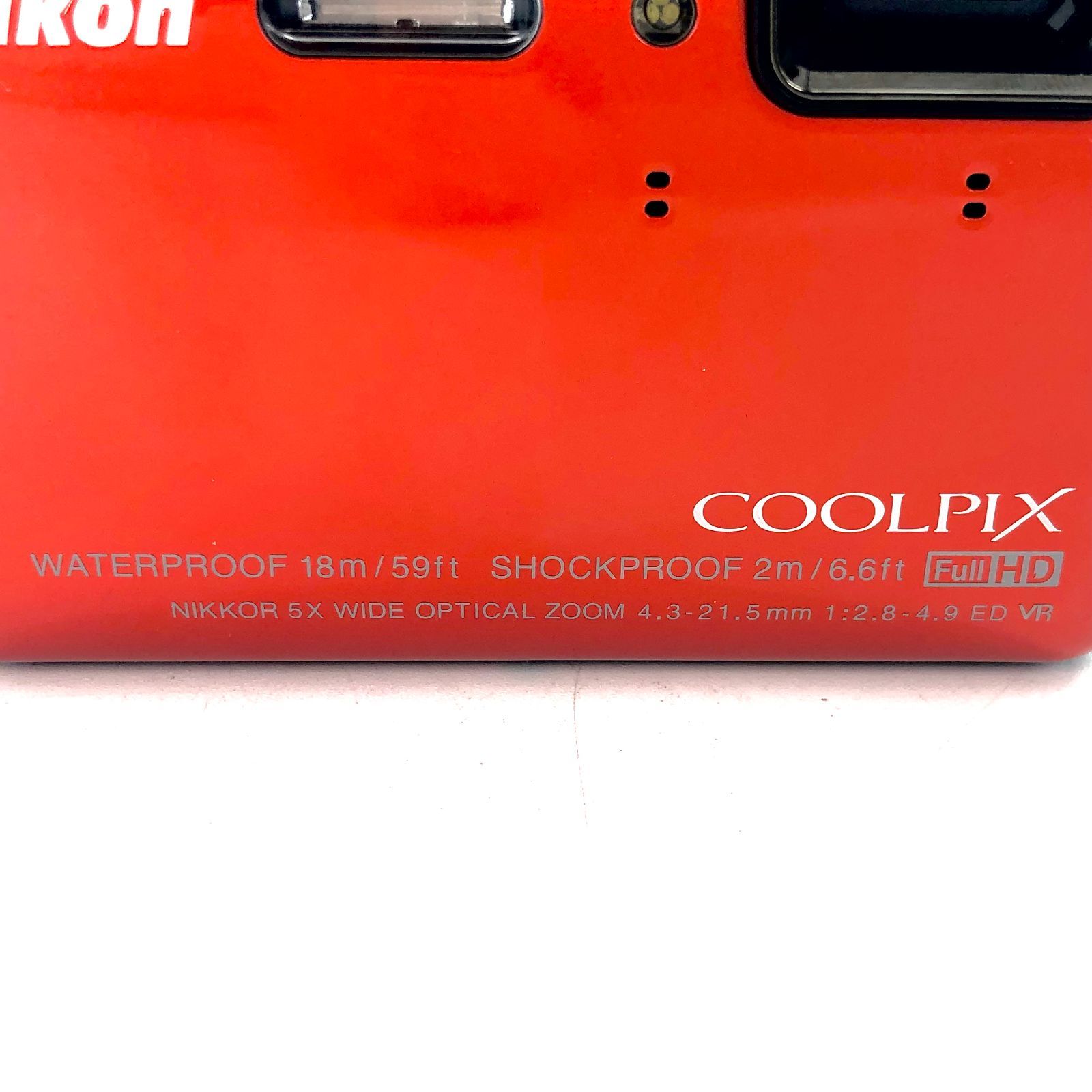 NIKON ニコン COOLPIX AW120 レンズ 4.3-21.5mm 1:2.8-4.9
