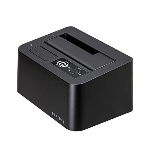 センチュリー 裸族のお立ち台DJ MIX M.2 NVMe SSD ＆ SATA HDD/SSD コピー機能搭載USB3.2 Gen2クレードル CROSN2U32CP_FP