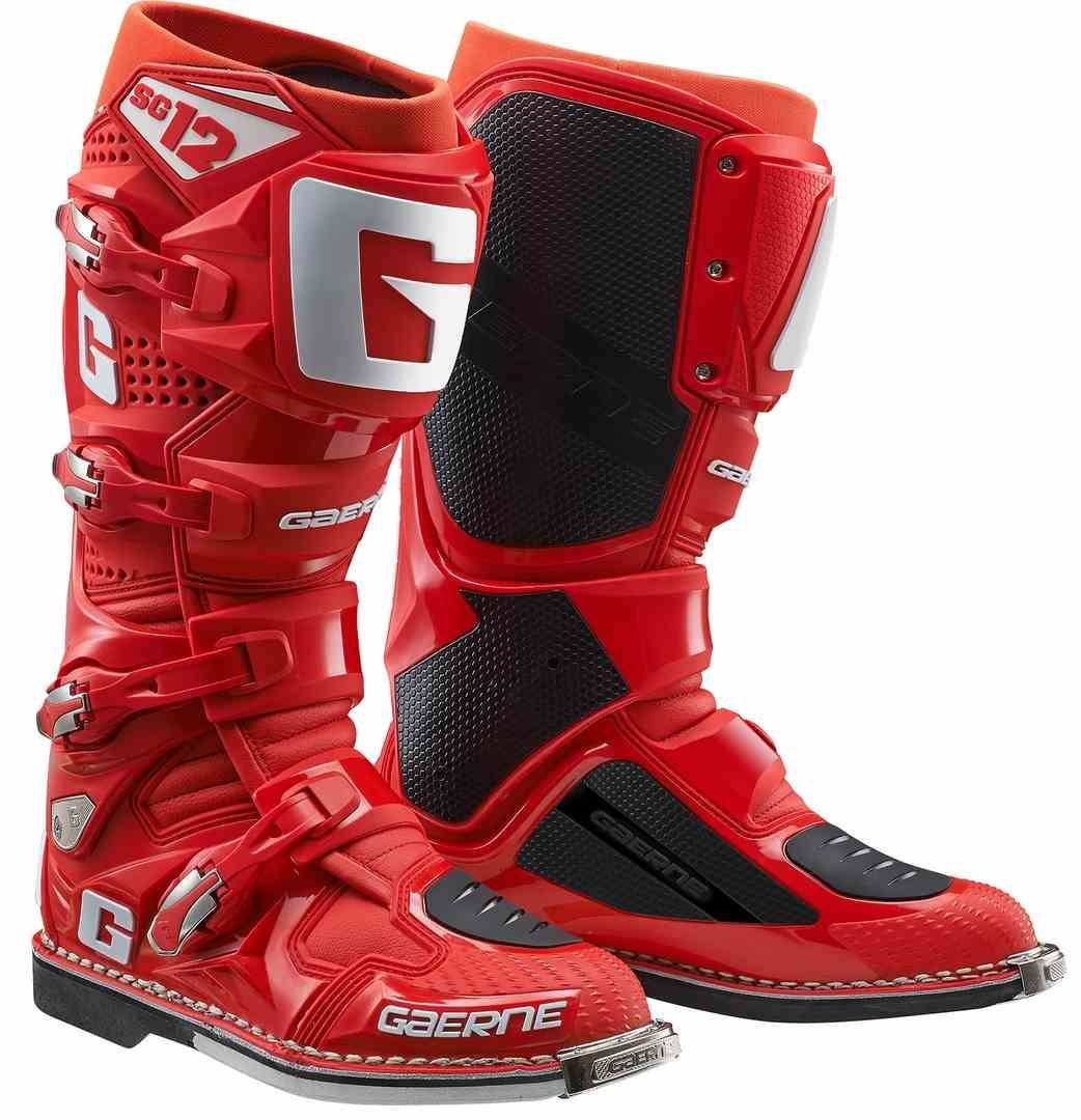 GAERNE ガエルネ　SG-12 レッド　28cm GAERNE ガエルネ SG-12 レッド 28cm Gaerne SG-12 Boots – Atomic-Moto