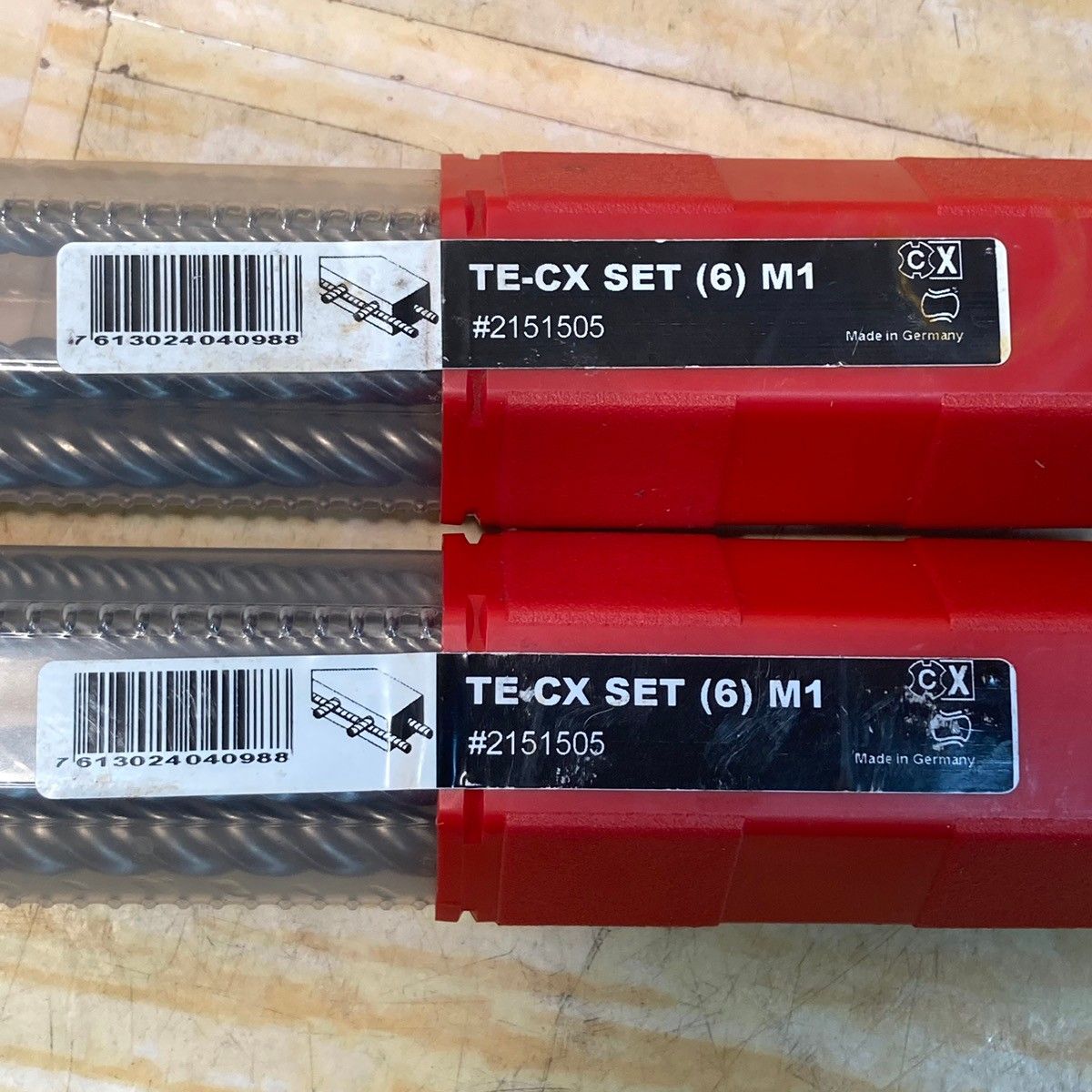 ▽HILTI（ヒルティ）TE-CX (SDS プラス) ミリサイズ ハンマードリルビットセット(6) M1【2セット】【川崎店】 - メルカリ