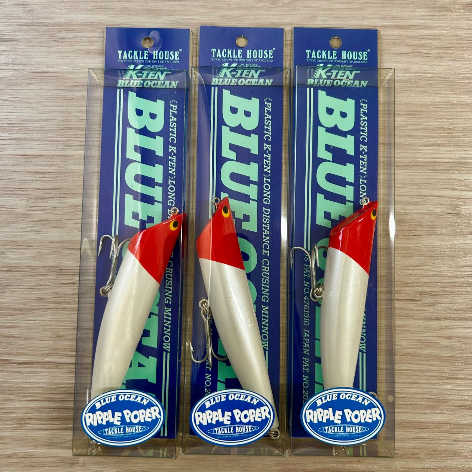 タックルハウス K-TEN BULE OCEAN BKRP115 3個セット 釣具