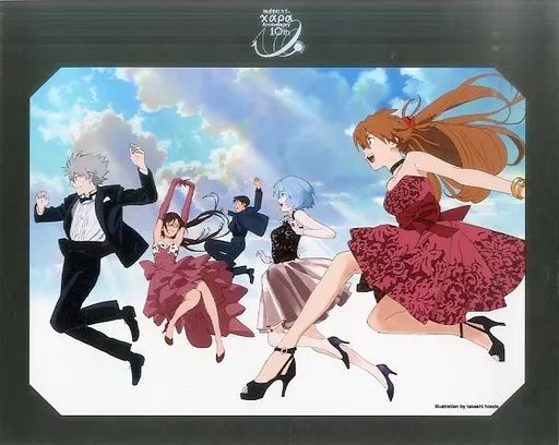 【中古】ポスター(アニメ) A4高精細印刷ミニポスター ヱヴァンゲリヲン新劇場版 「株式会社カラー10周年記念展」 アマゾン限定前売り券購入特典