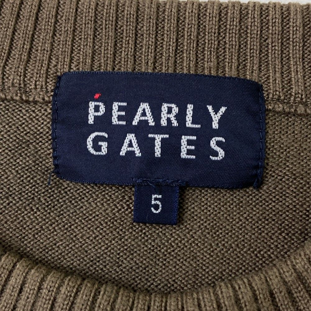 パーリーゲイツ　カシミヤタートルネックセーター　メンズ パーリーゲイツメンズセーター パーリーゲイツ カシミヤタートルネック