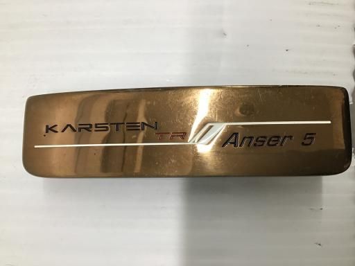 ピン KARSTEN TR Anser 5 35.0インチ パター PT スチール フレックスその他 メンズ 男性用 右利き 右用 Cランク ゴルフクラブ