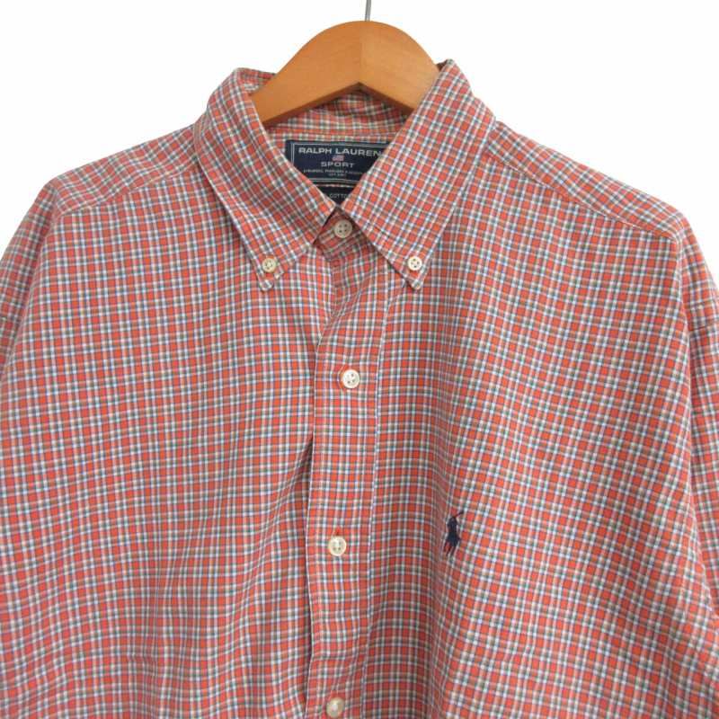 新品未使用　ラルフローレン　Ralph Lauren 長袖シャツ160 チェック TR10 Ralph Lauren ラルフローレン チェック柄 長袖シャツ