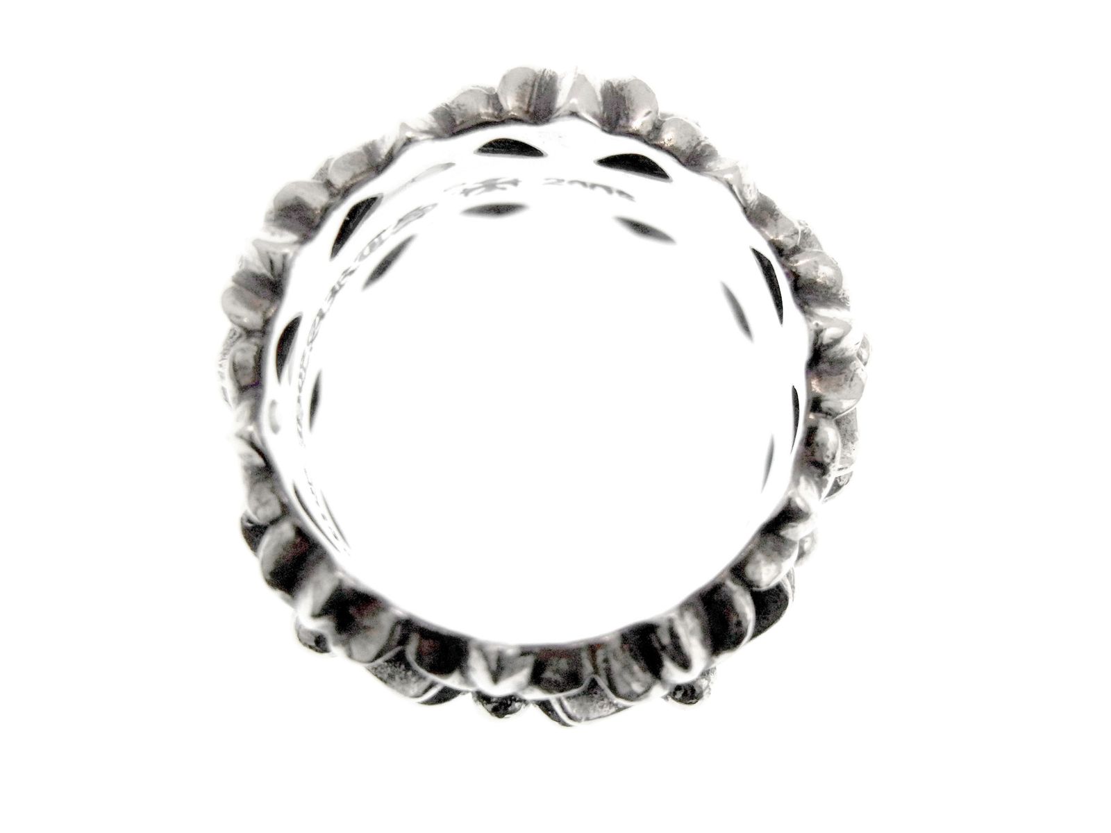 クロムハーツ セメタリークロスリング 22号 シルバー 指輪 送料無料