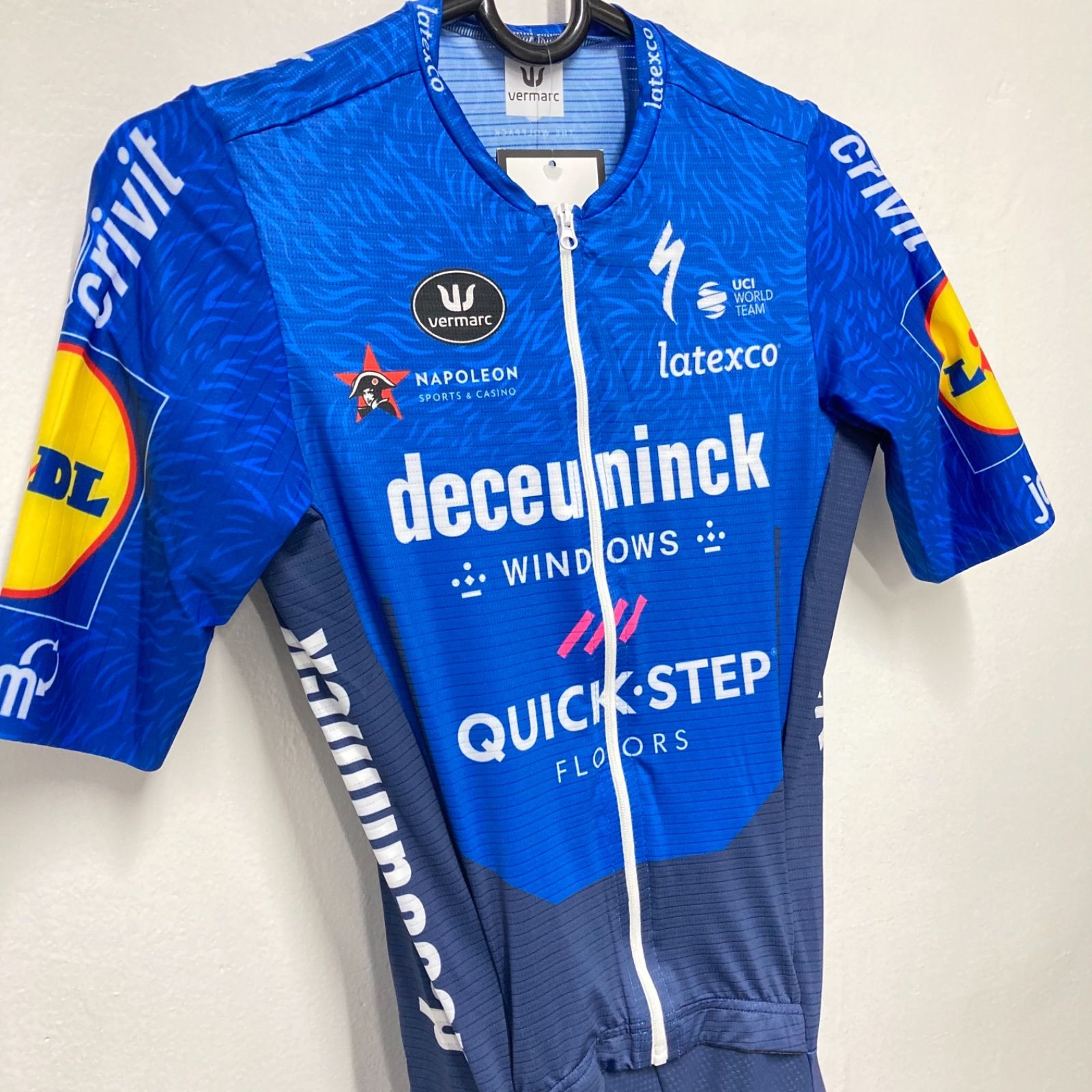選手支給品 ドゥクーニンククイックステップ スキンスーツ 非売品 プロ